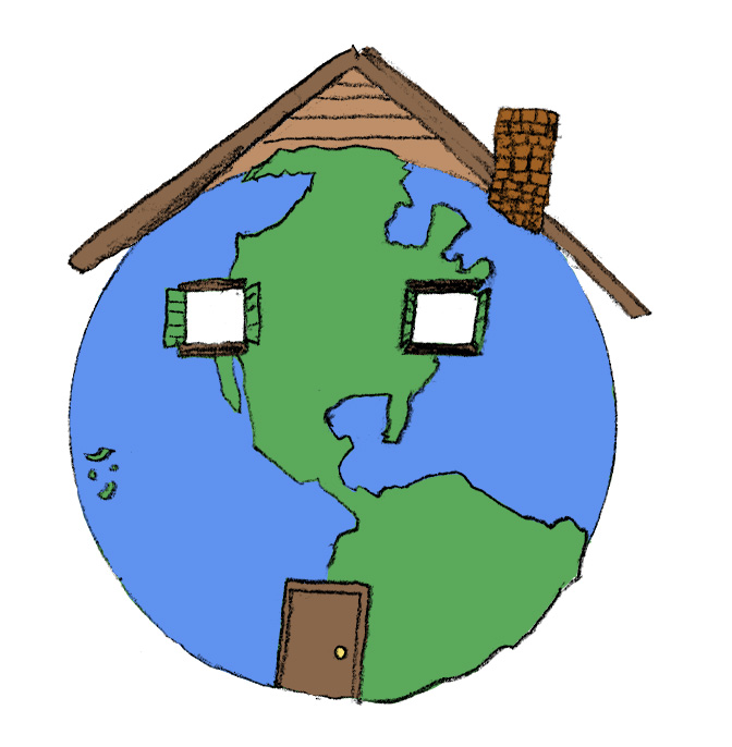 the earth is our home by andrumarino earth-home